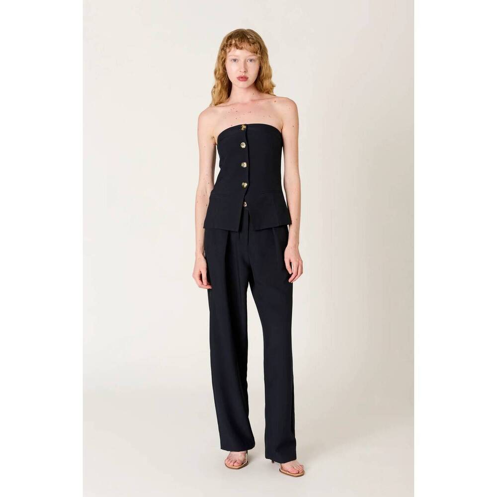 NEW NIA grainge top in indigo